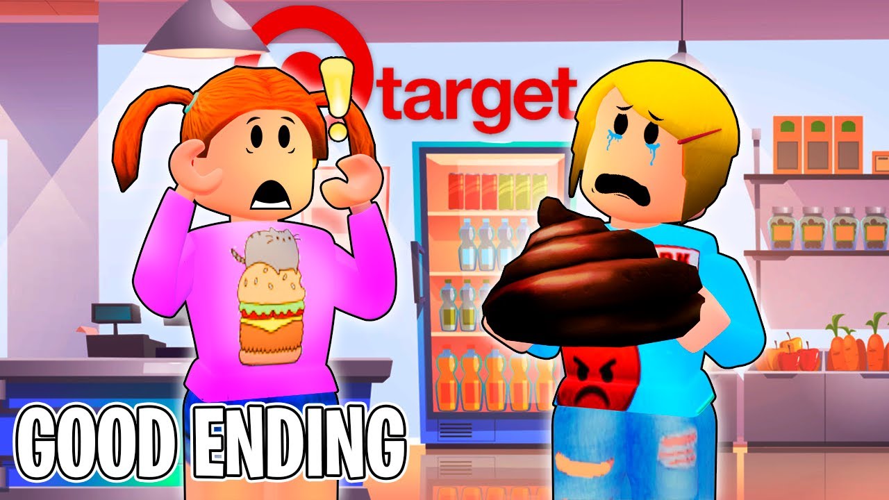 I Pooped At Target! | Good Ending! | Roblox