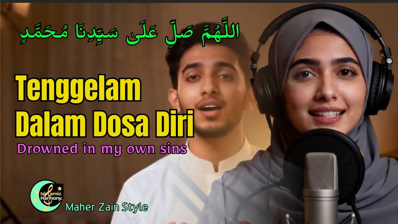 TENGGELAM DALAM DOSA DIRI – SHOLAWAT MENYENTUH HATI PENUH TAUBAT | MAHER ZAIN STYLE #muhammadﷺ