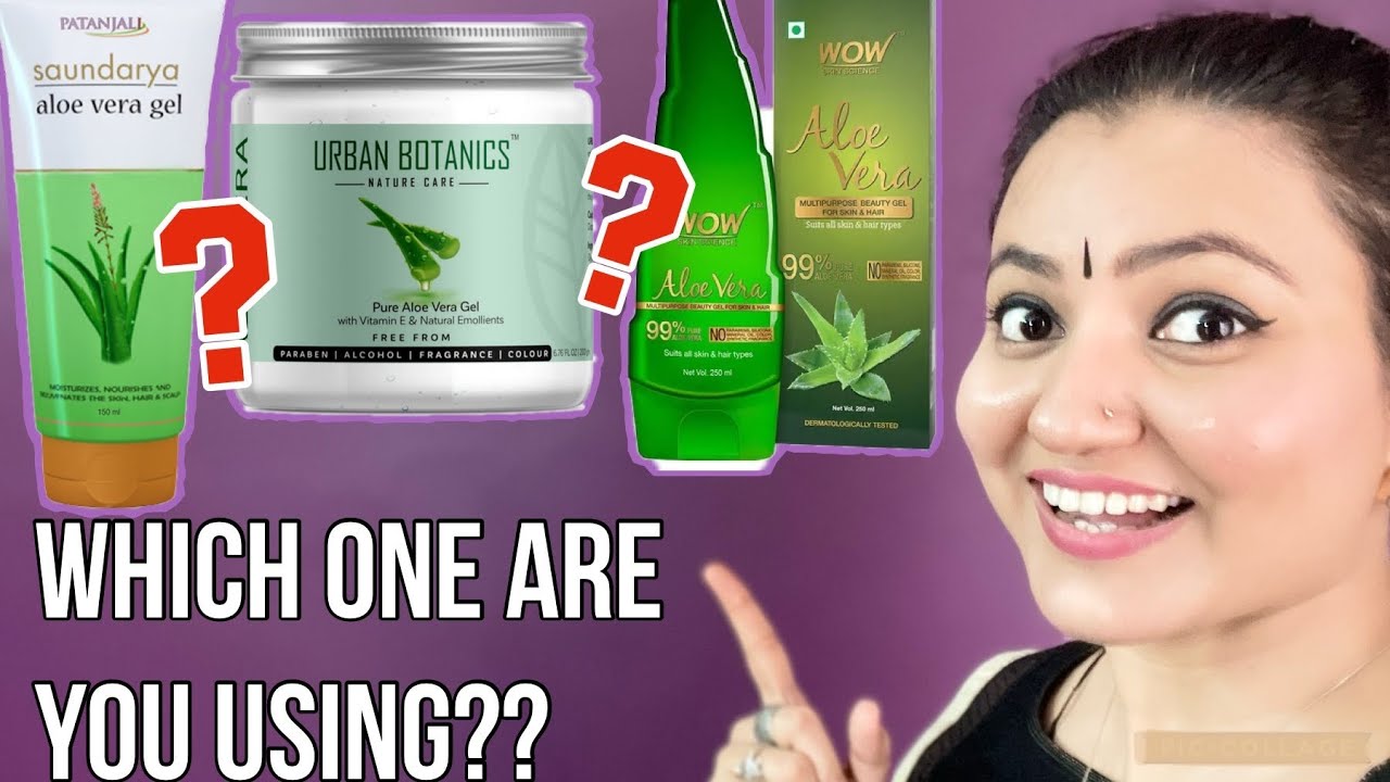 Best ALOE VERA GEL / Moisturizer To Be Used | Unsponsored Review by Preity Prerna | Reviewरविवार