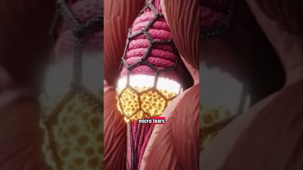 How Our Muscles Grow 💪 | 3D Animation Explained