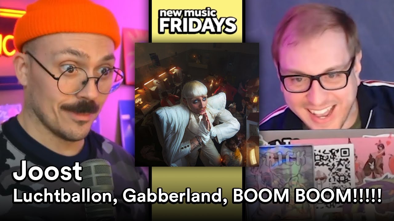 Fantano reacts to Joost - Luchtballon, Gabberland, BOOM BOOM!!!!! w/Giggens