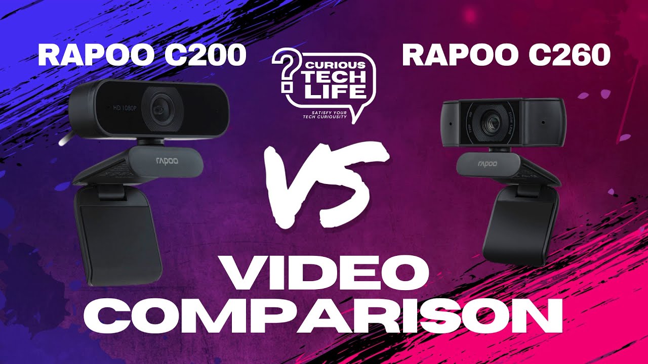 Rapoo C200 vs Rapoo C260 - HEAD TO HEAD COMPARISION