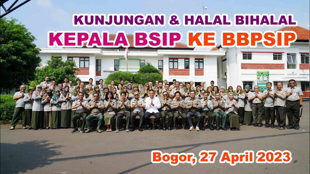 Kunjungan dan Halal Bihalal Kepala BSIP Kementan ke BBPSIP