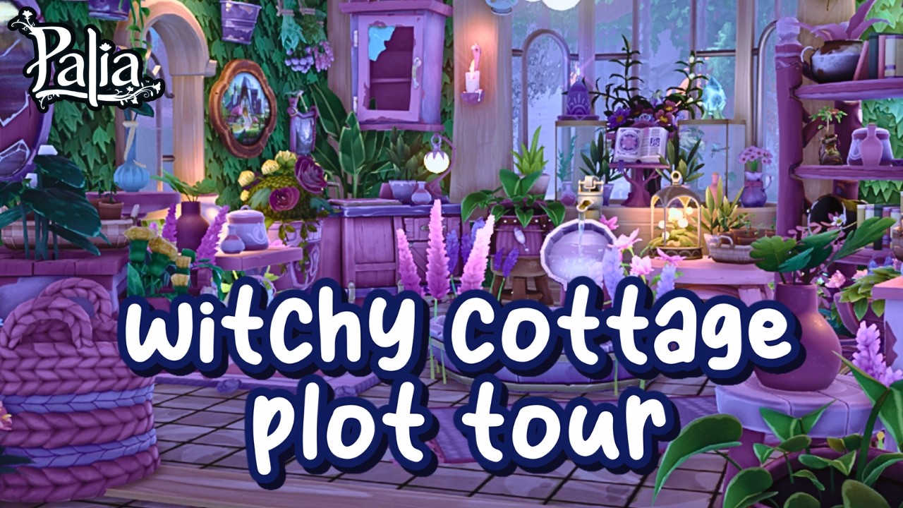 Tour My Enchanting Witchy Cottage In Palia!