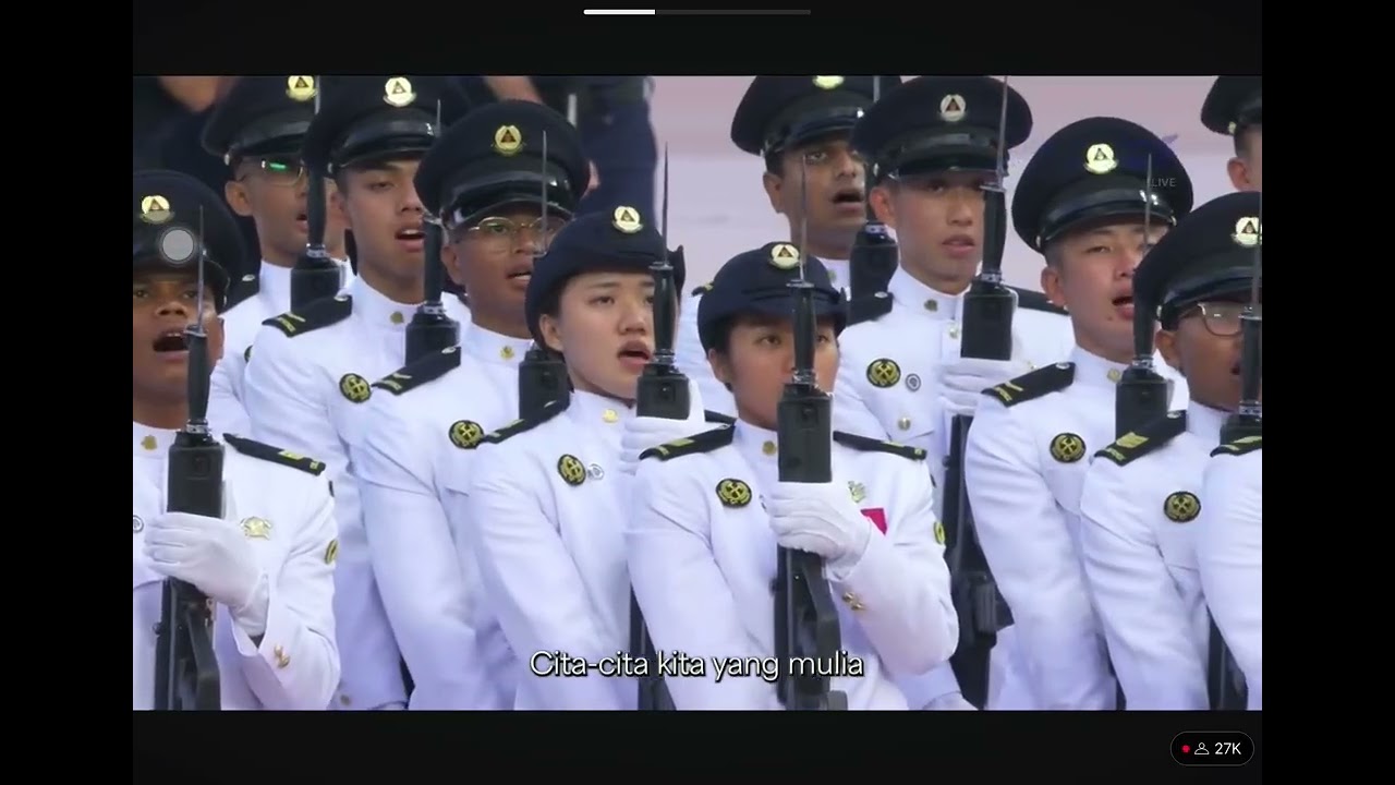 (NDP 2025) Arrival of President and Majulah Singapura 