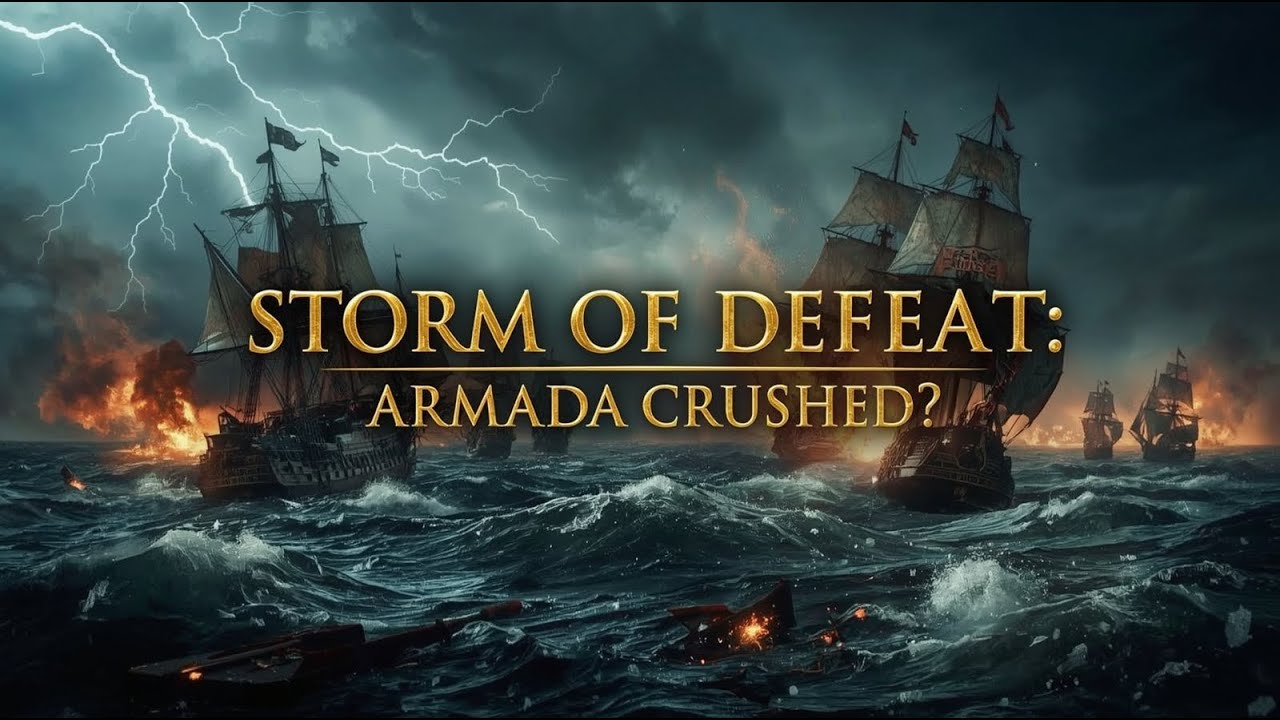 Storm of Defeat: How England Crushed Spain's Invincible Armada and Ruled the Seas?