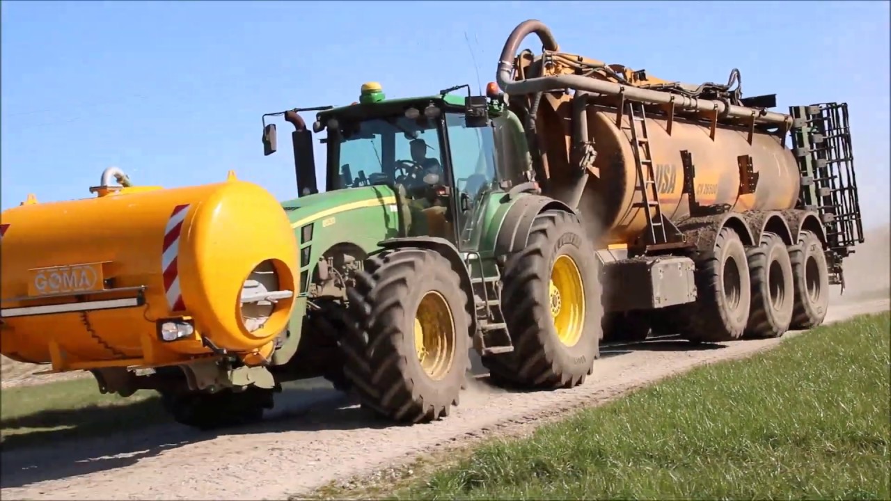 John deere 8530 / USA gyllevogn