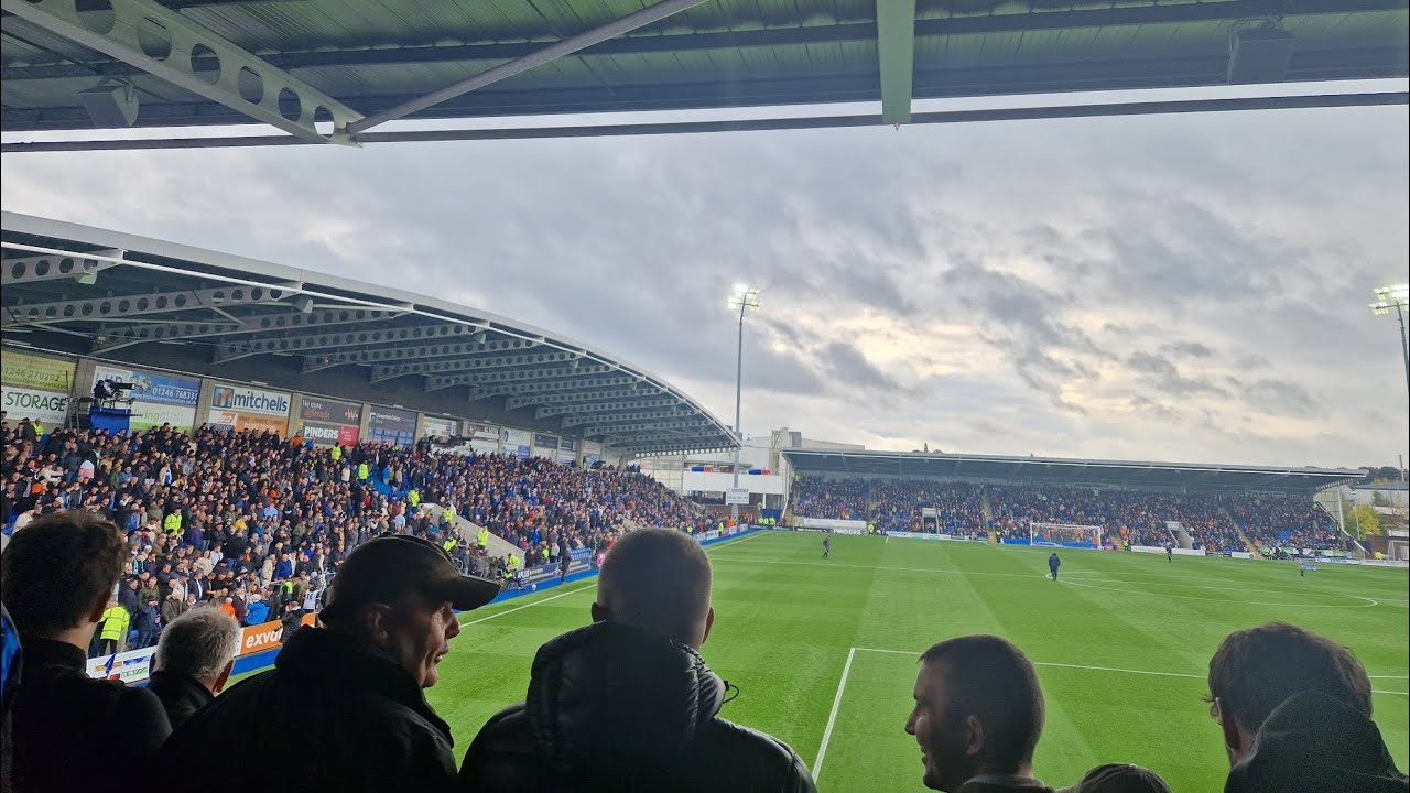 Crazy last minute limbs as Notts county snatch a point away from Chesterfield