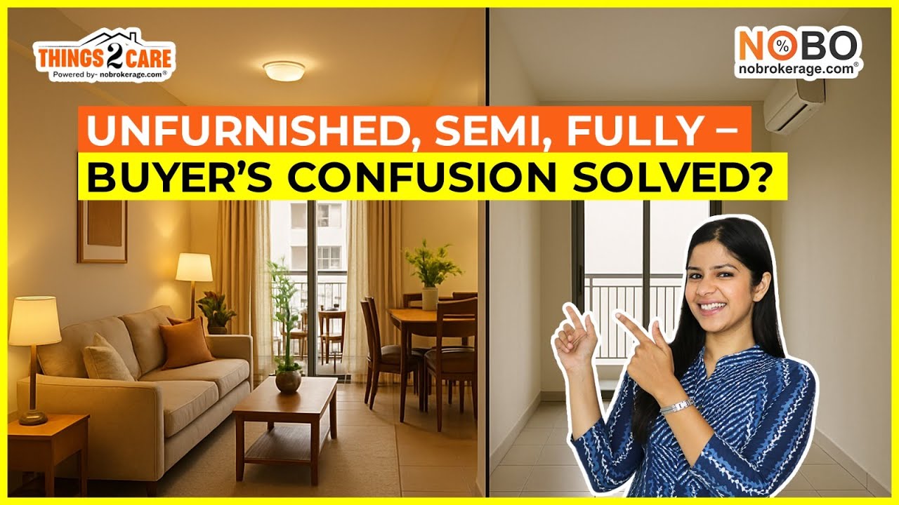 Flat Furnished Hai Ya Frauded? | Unfurnished vs Semi-Furnished vs Fully-Furnished Explained