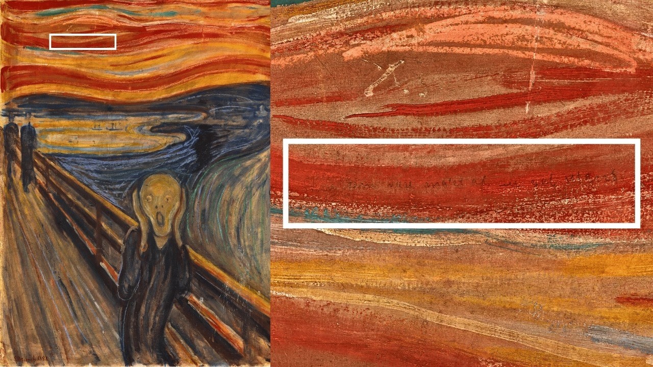 Art Restorers Found This Hidden Message On 'The Scream'