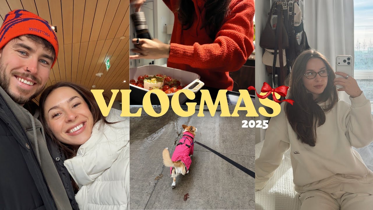 VLOGMAS 2025 🎄 Уютные дни дома, городской хаос и домашняя кухня! | ДНИ 7 и 8