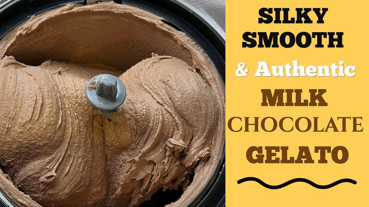 Your Guide to Silky Smooth Milk Chocolate Gelato