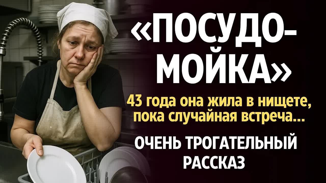 «ПОСУДОМОЙКА». Я плакала когда читала эту историю... Рассказ, который вы запомните. История.