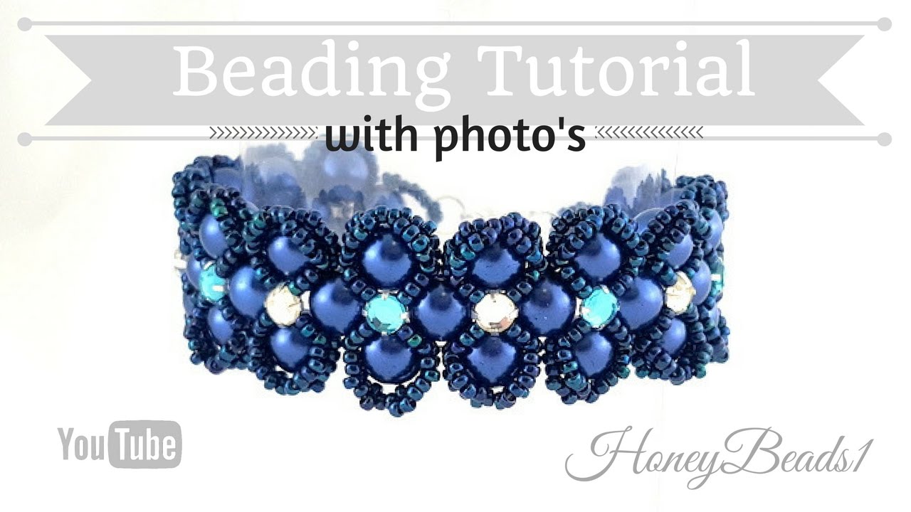 Lady Luck Bracelet Beading Tutorial by HoneyBeads1 (Photo tutorial)