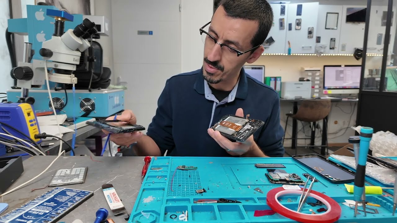 🧰 Tutoriel changement écran Samsung A04s 📱Professeur Youssef 👨🏽‍🔧