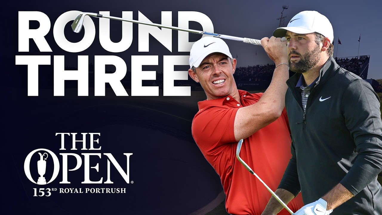 The Open Championship Full Broadcast | Royal Portrush 2025 | ROUND THREE