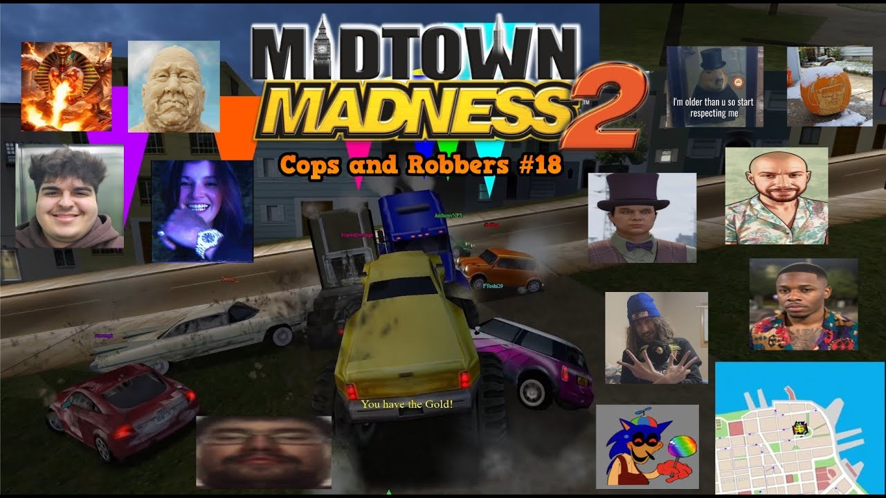 Midtown Madness 2: Cops & Robbers #18 | POTATO GAMING!!