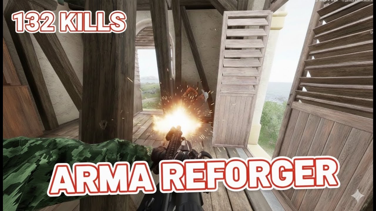 Me Hago 132 Kills En Arma Reforger Como Ejército Mexicano en el Servidor Zona Roja Mx