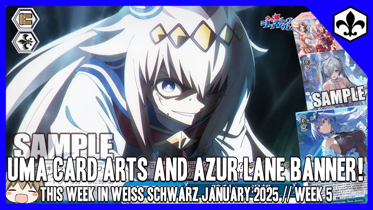 Umamusume Art and Azur Lane Banner! [This Week in Weiss Schwarz]