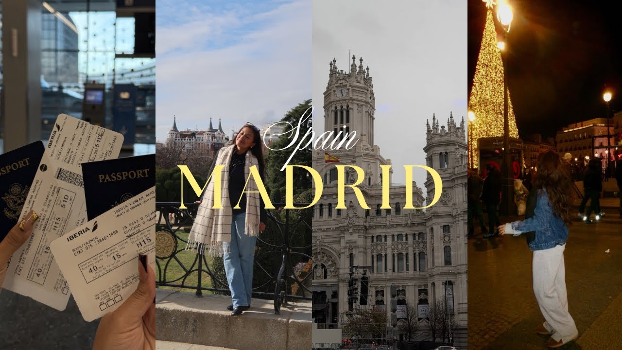 STUDYING ABROAD IN MADRID, SPAIN! 🇪🇸 *FIRST TIME IN EUROPE
