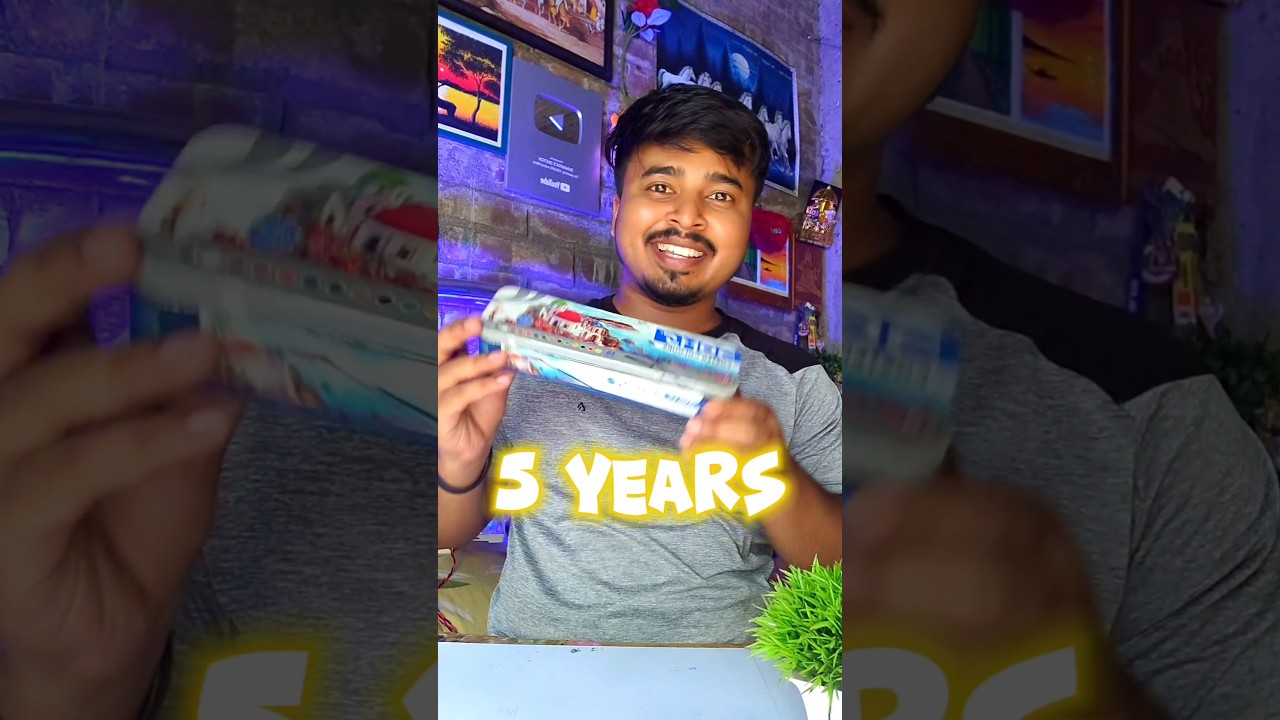 🤯5 Year Old Poster Colour can be used for painting #shorts #postercolour #painting #tutorial