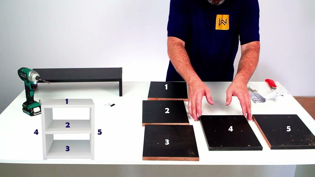 BASE GAMER + ESCANINHO - TUTORIAL DE MONTAGEM WOOD IN BOX