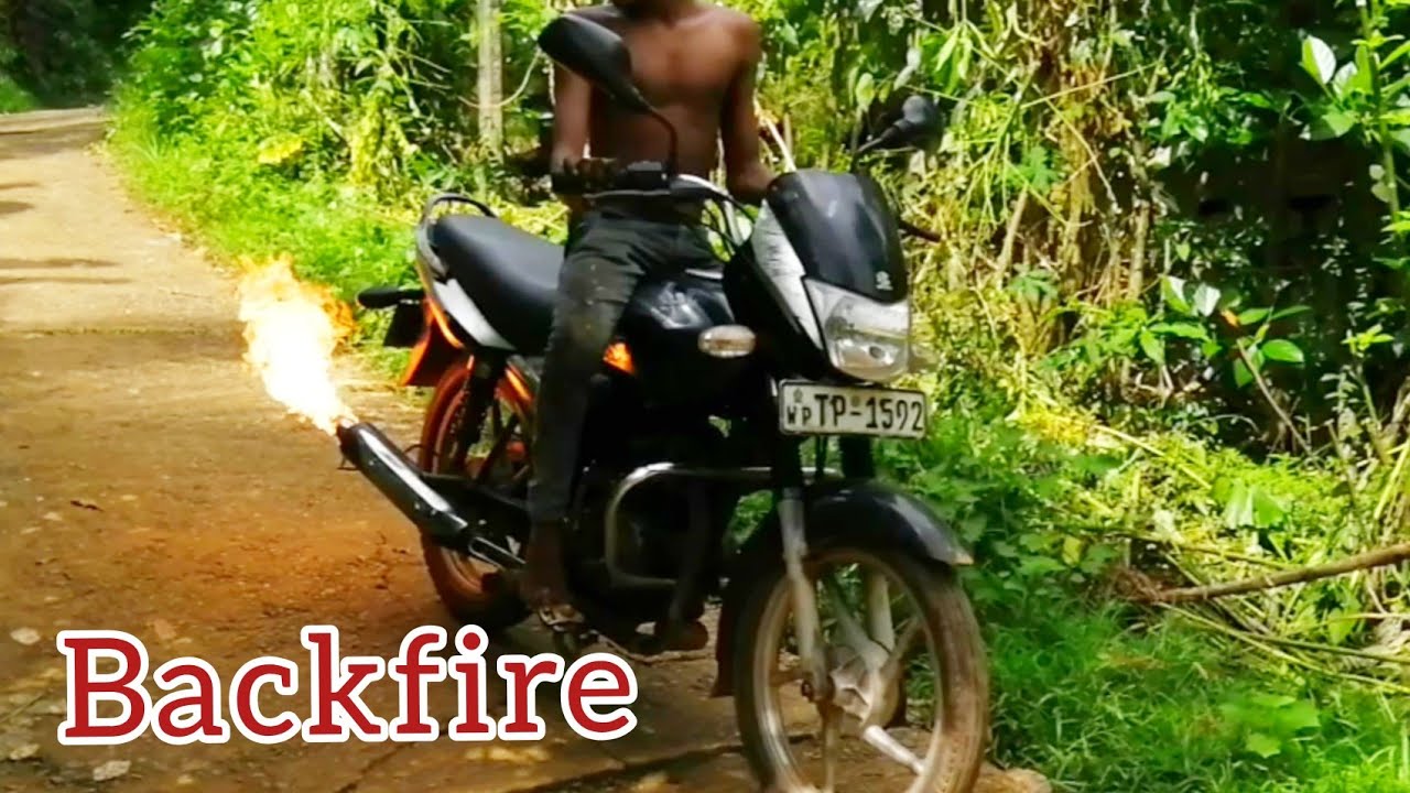 How to make backfire like superbike in any bike