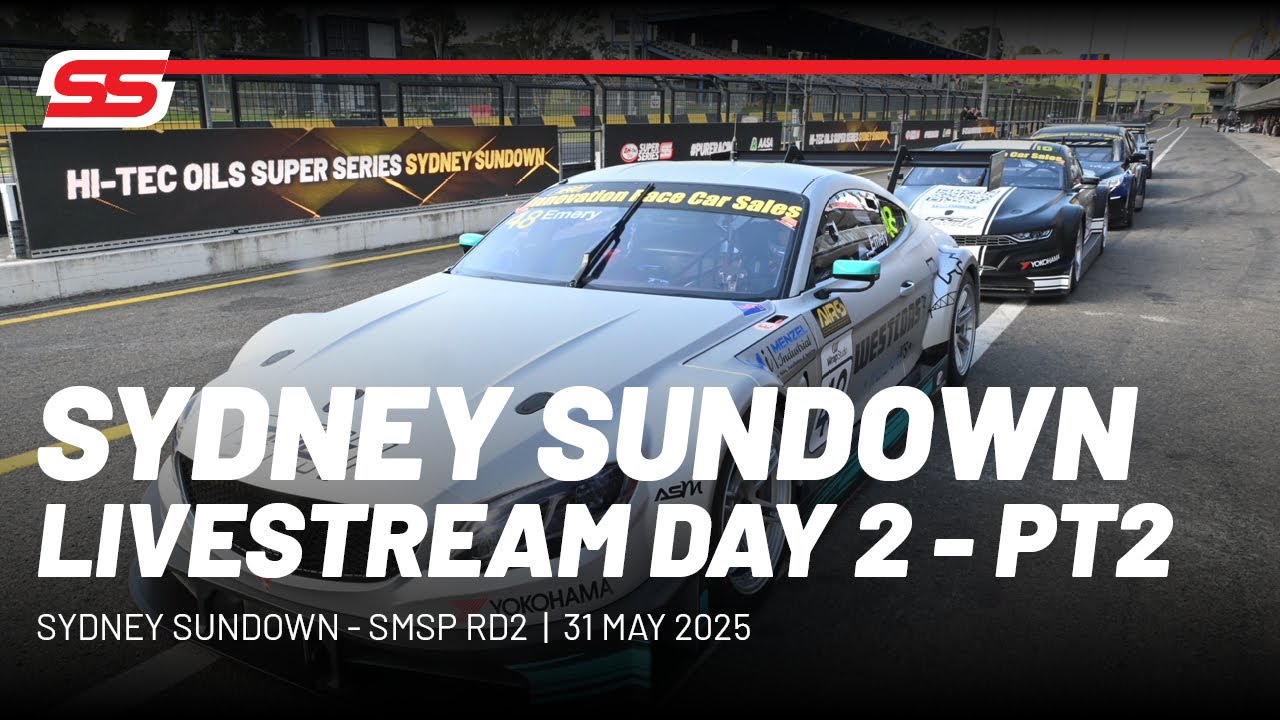 [LIVE] 2025 Hi-Tec Oils Super Series Round 2, Sydney Motorsport Park | DAY 2 Saturday Part 2