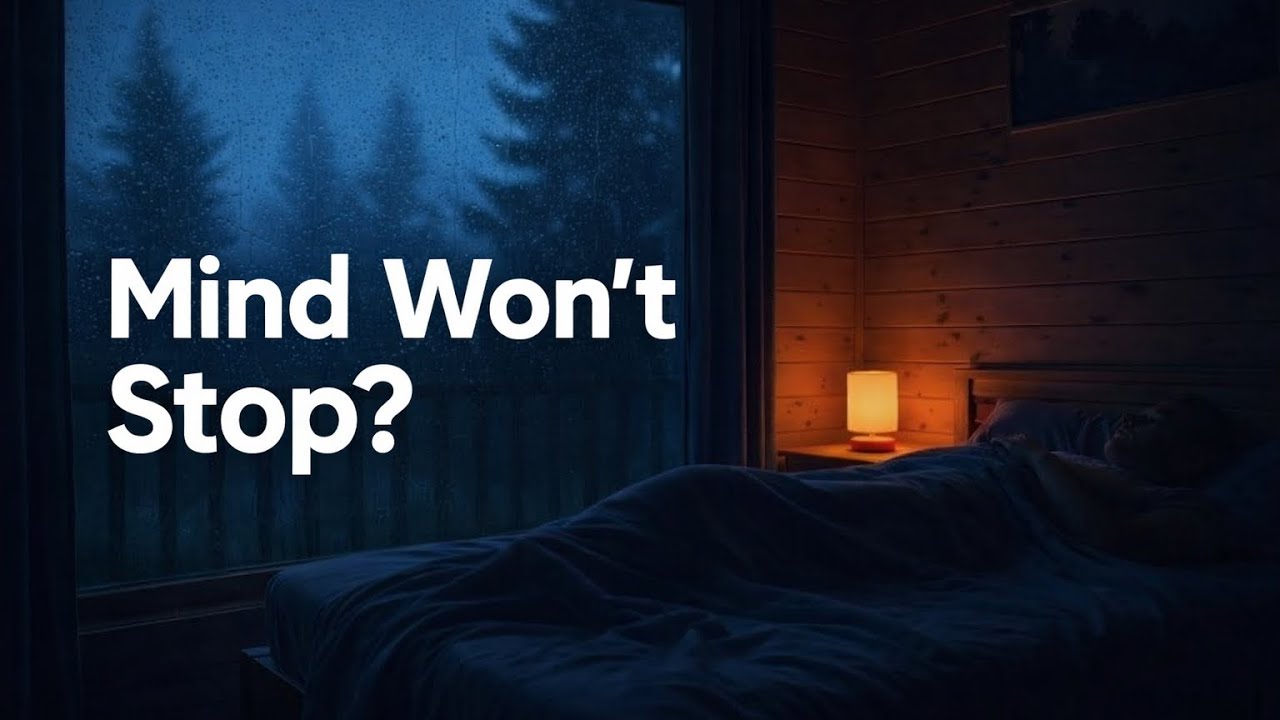 Still Awake? 🌙 Heavy Rain Sounds + 528Hz for Deep Sleep