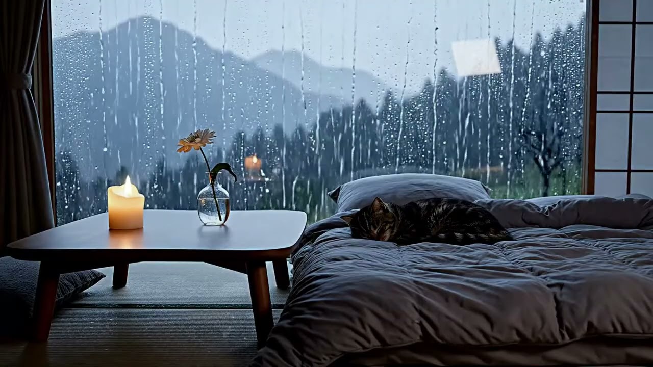 Peaceful Rain Sounds for Deep Sleep | Meditation, Relaxation & Calm