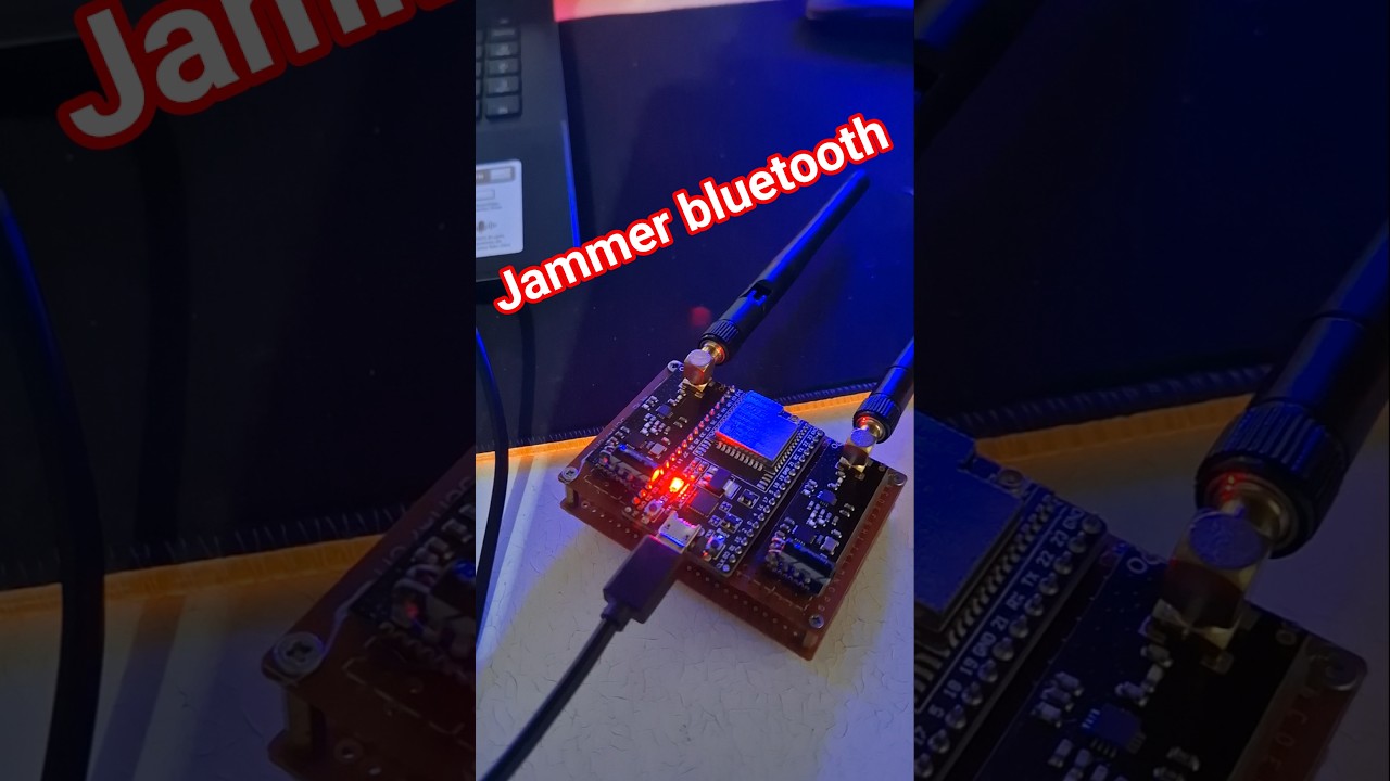 jammer bluetooth #arduino #jammer #esp32 #technology