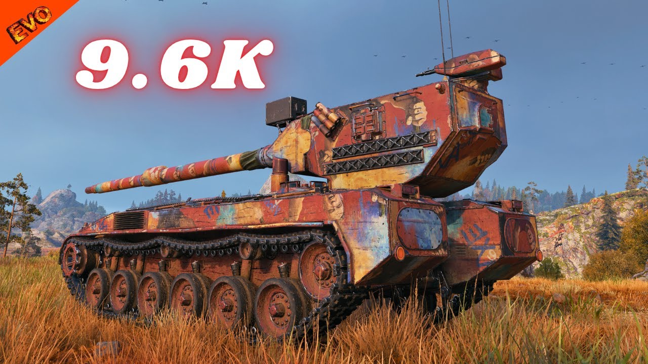 Hirschk&auml;fer  9.6K Damage | Ace Tanker | WoT Gameplay