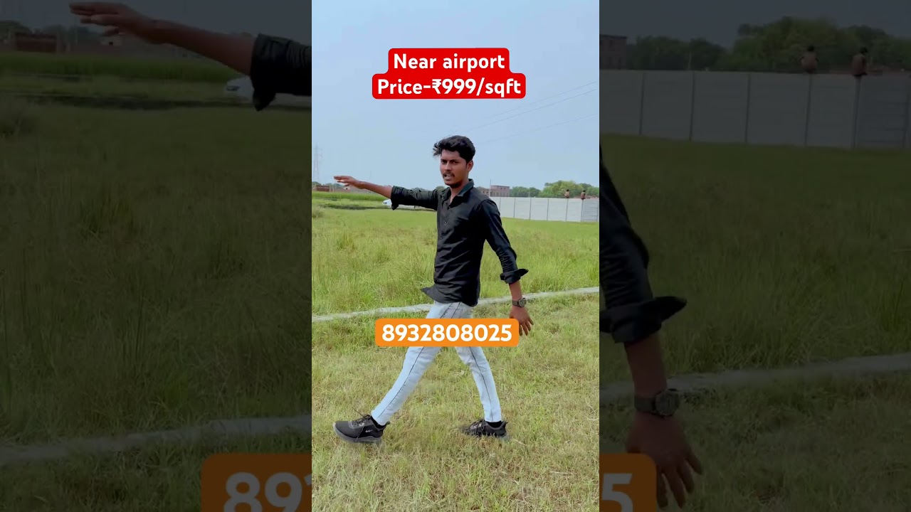 Investment plot near airport and stadium #investment #saleproperties