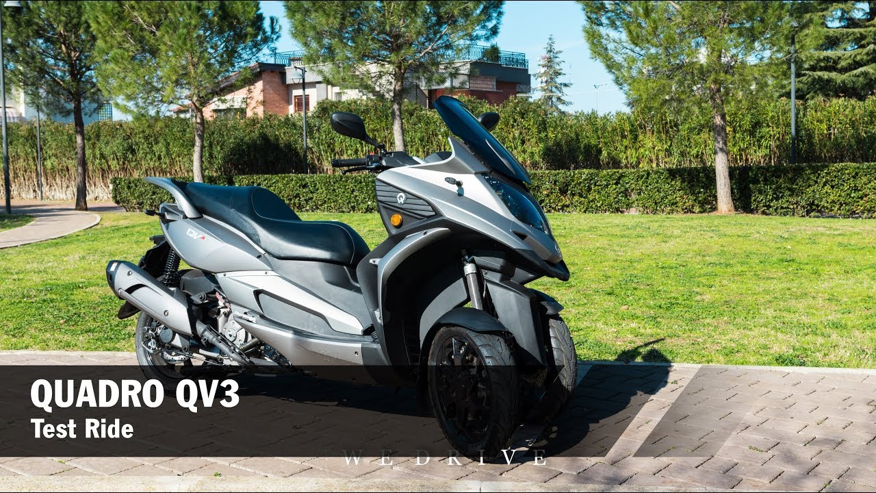We Ride: Quadro QV3 - TEST RIDE (ENG SUBS)