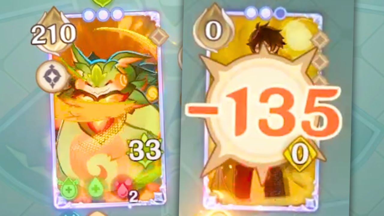 Yumkasaur vs Everyone | Genshin Impact TCG