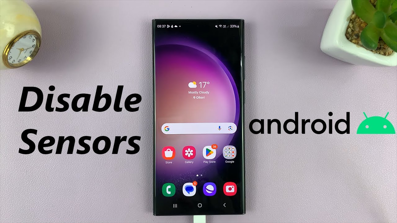 Как отключить все датчики на телефоне Android