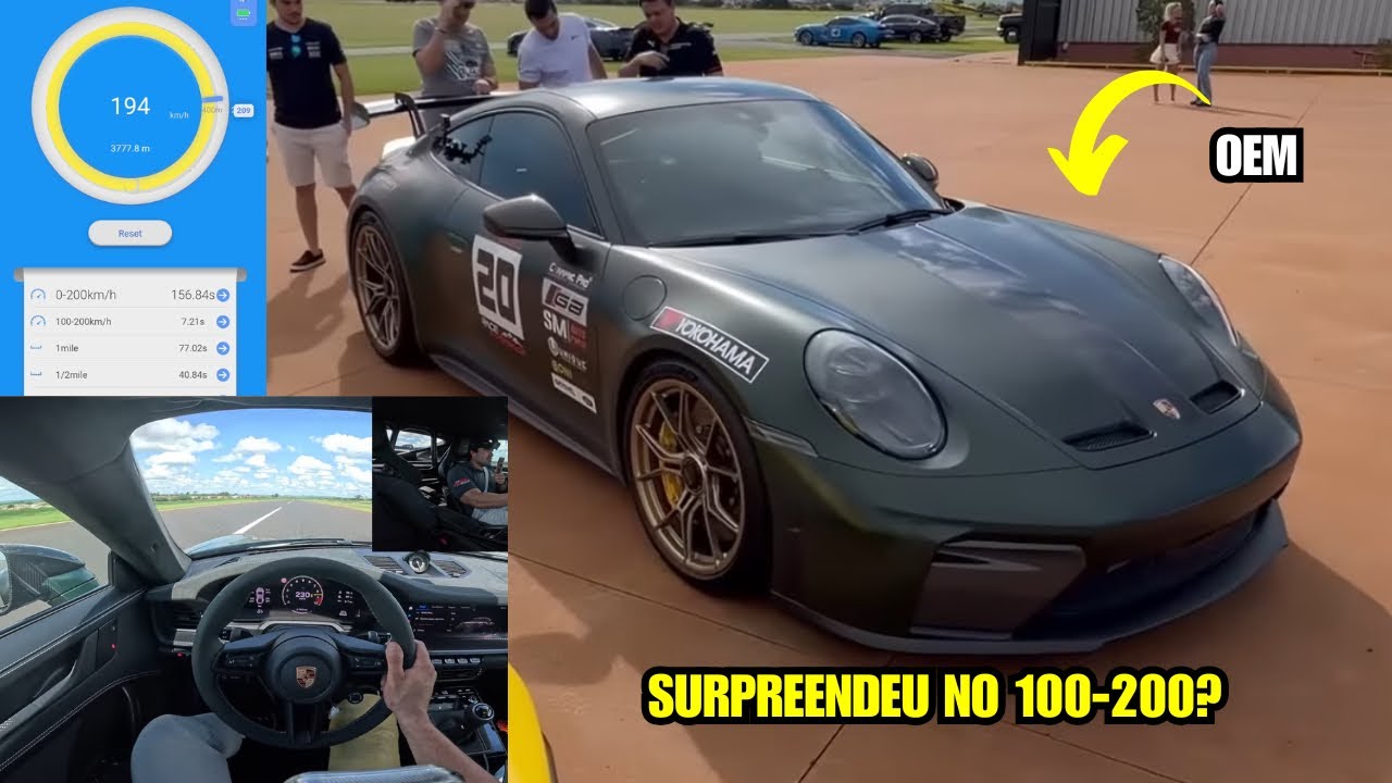 PORSCHE GT3 992.2 ENTROU NO RANKING - ESCAPE FULL INSANO!