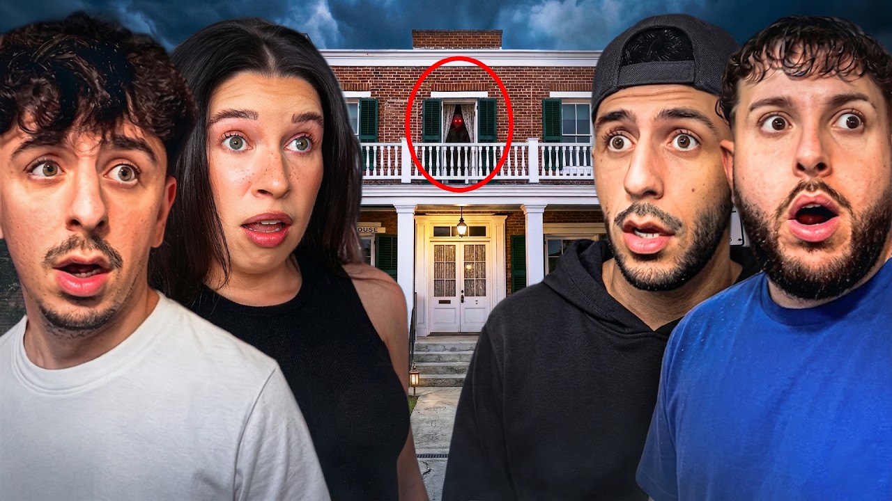 We Survived ALONE In The Most Haunted House In America