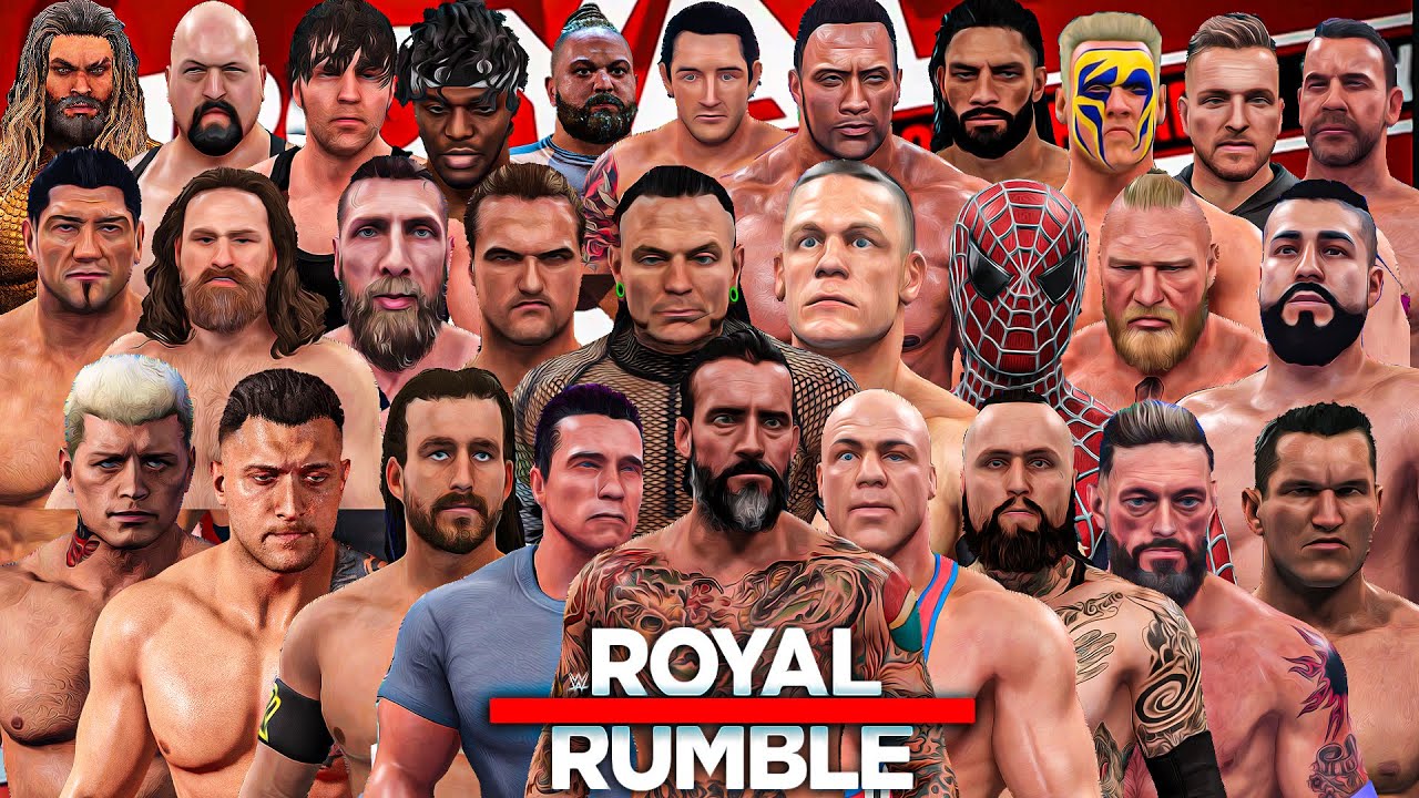 MOODED ROYAL RUMBLE MATCH WWE2K22  | WWE2K22 MODS