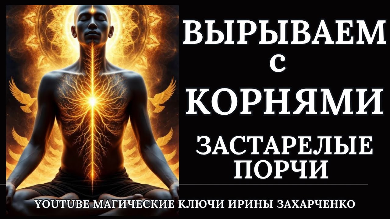 Вырываем застарелые ПОРЧИ с КОРНЯМИ. Ритуал отсечения порч с восстановлением здоровья и энергии.