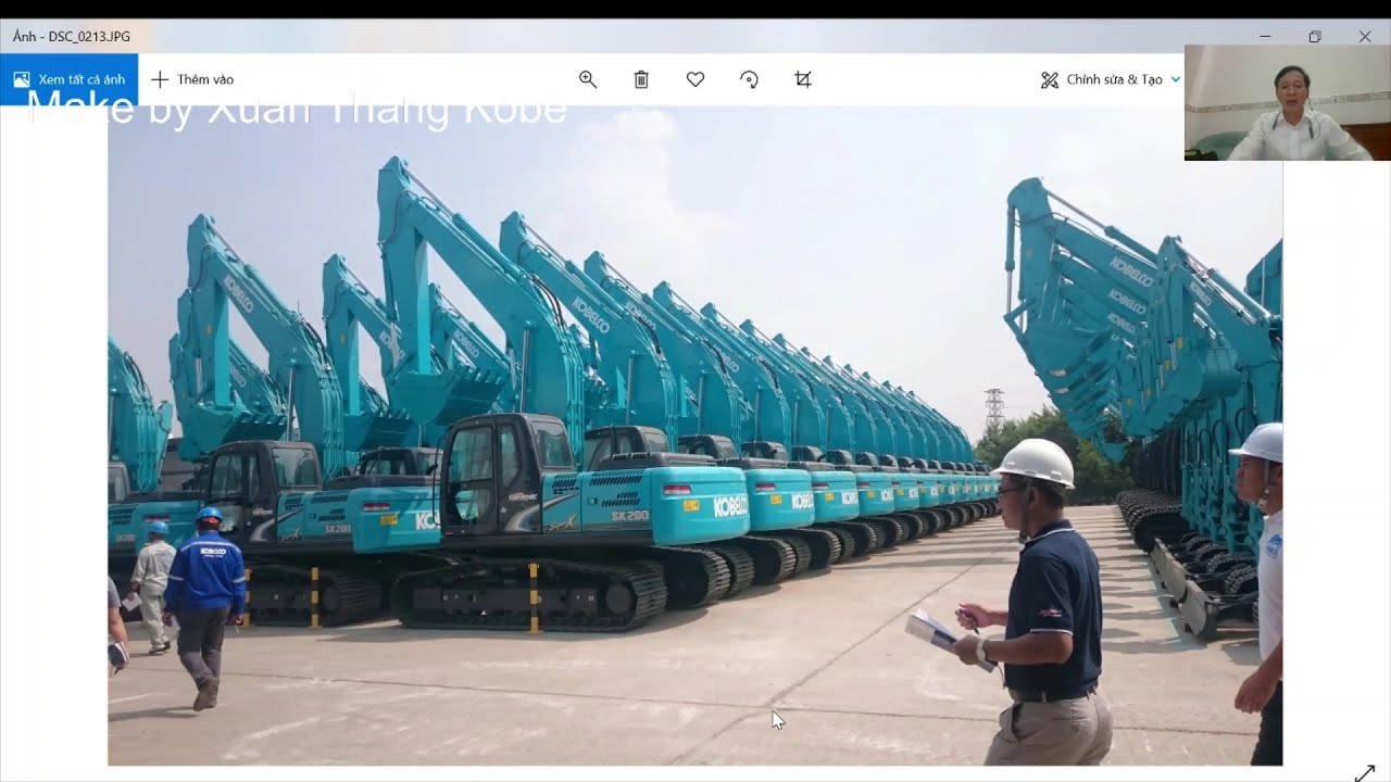 Hướng dẫn bảo trì máy đào chuẩn như người Nhật (Kobelco maintenance)