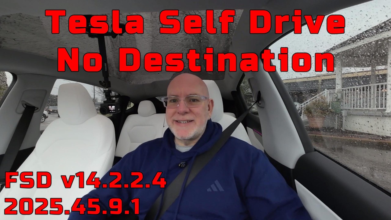 Tesla Self Drive - No Destination