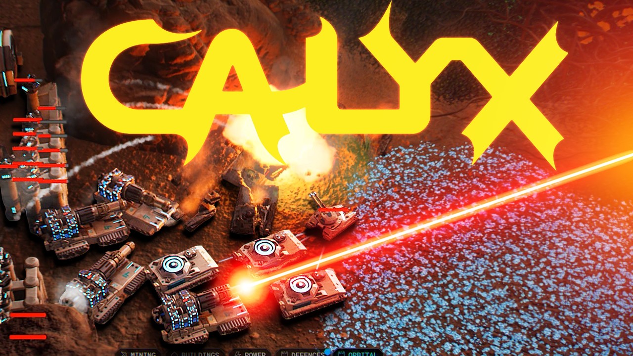 ALL OUT WAR WITH BRAND NEW LASER TANKS! - CALYX