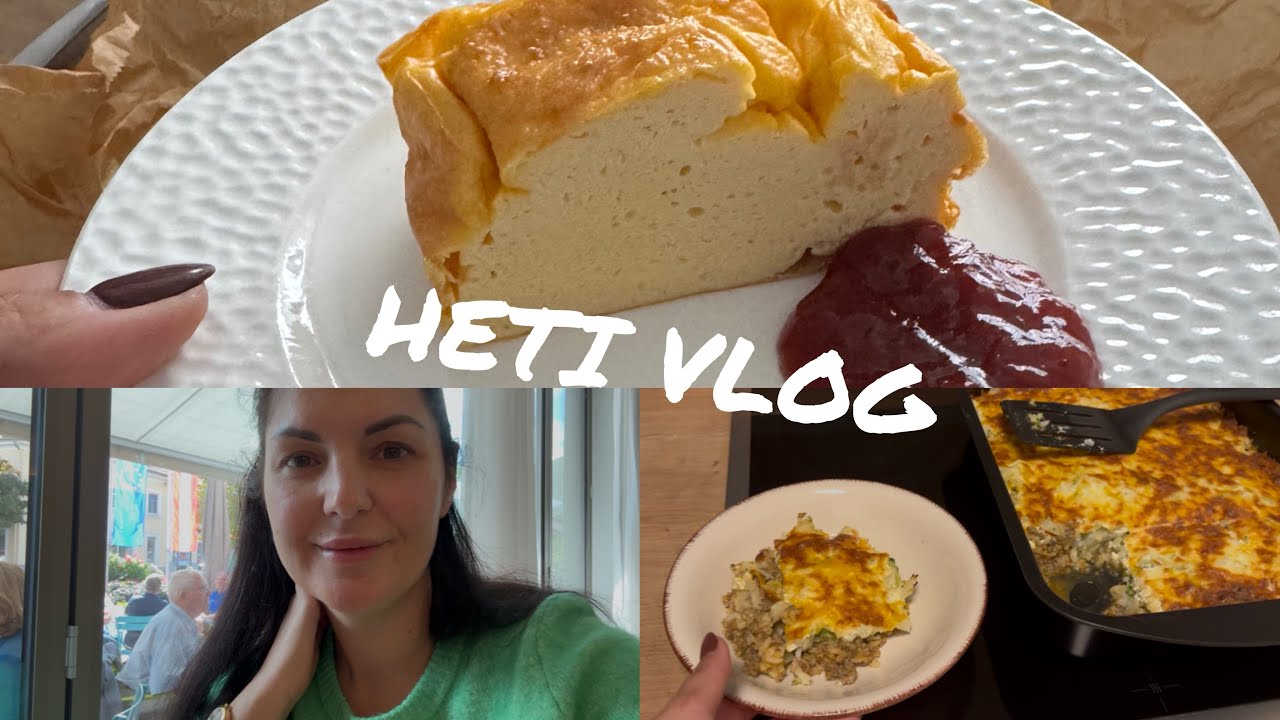 Heti vlog | diétás és hagyományos receptek | edzés | Nati oltást kapott