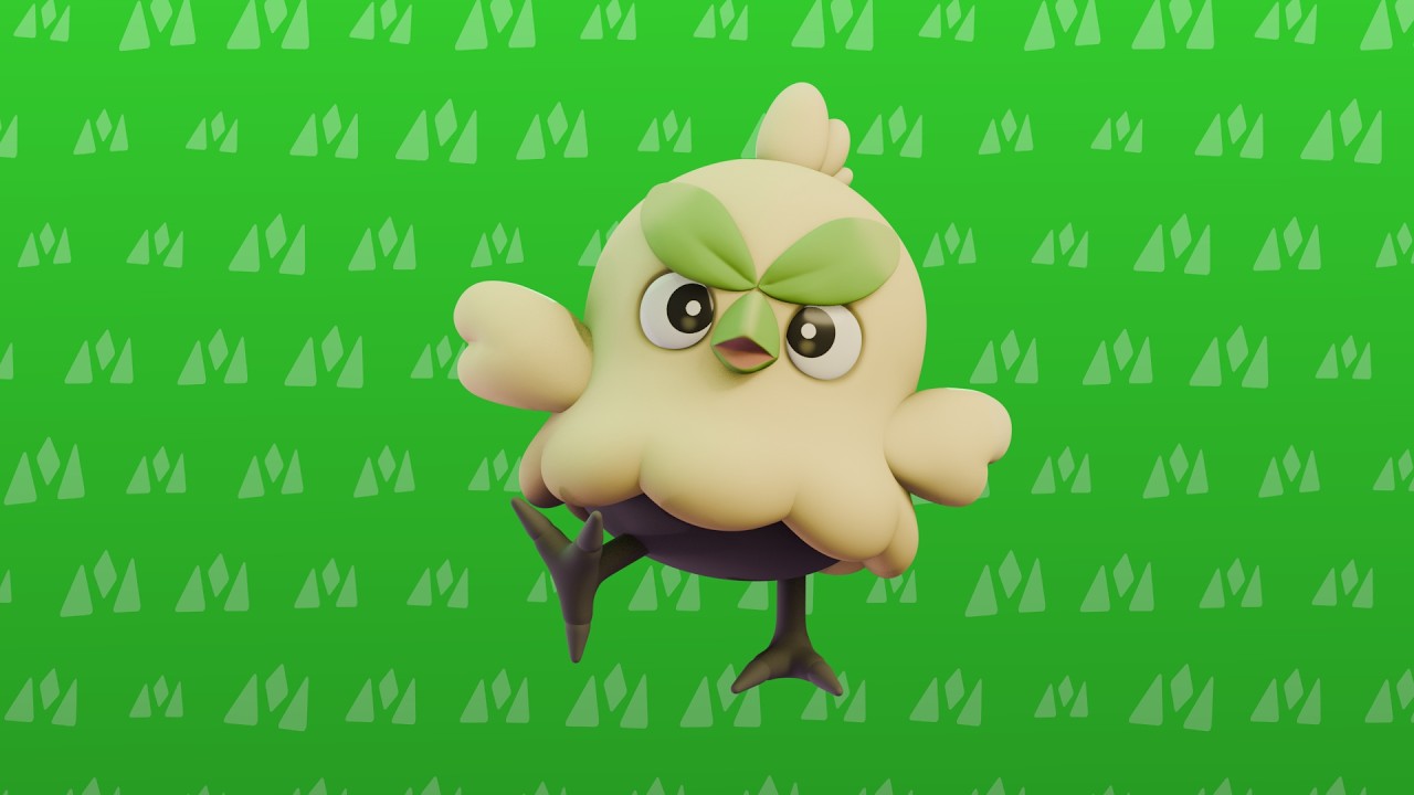 Sculpting Browt (Pokémon Winds and Waves) - Blender