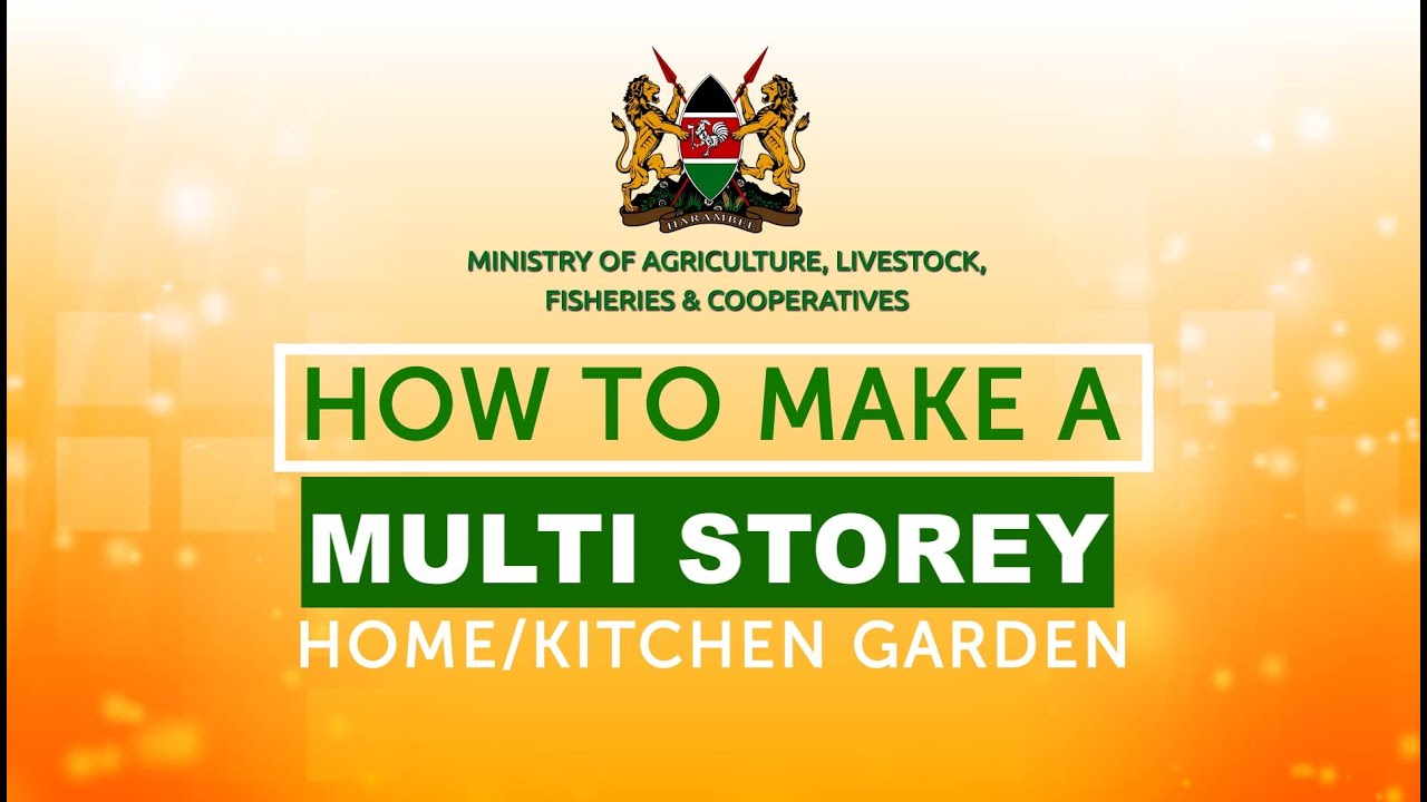 How to make a Multi-storey Home/Kitchen Garden