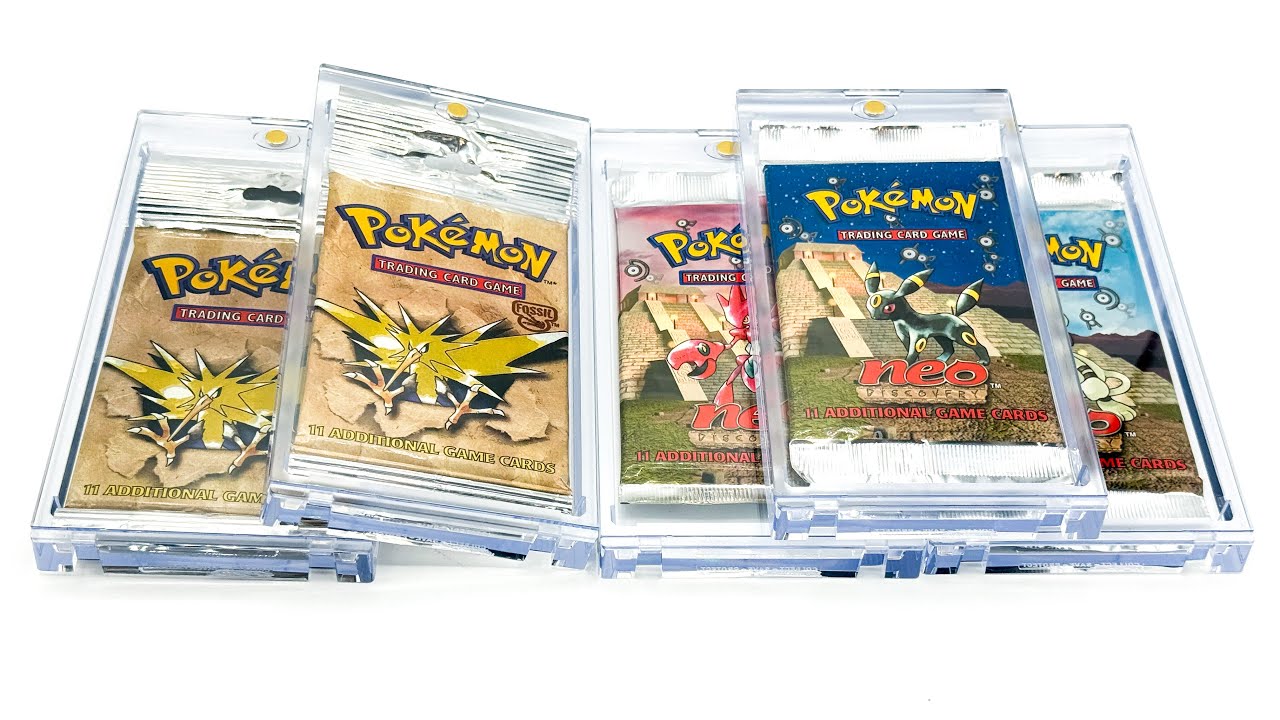 How to protect your Pokemon booster packs -- a new product!