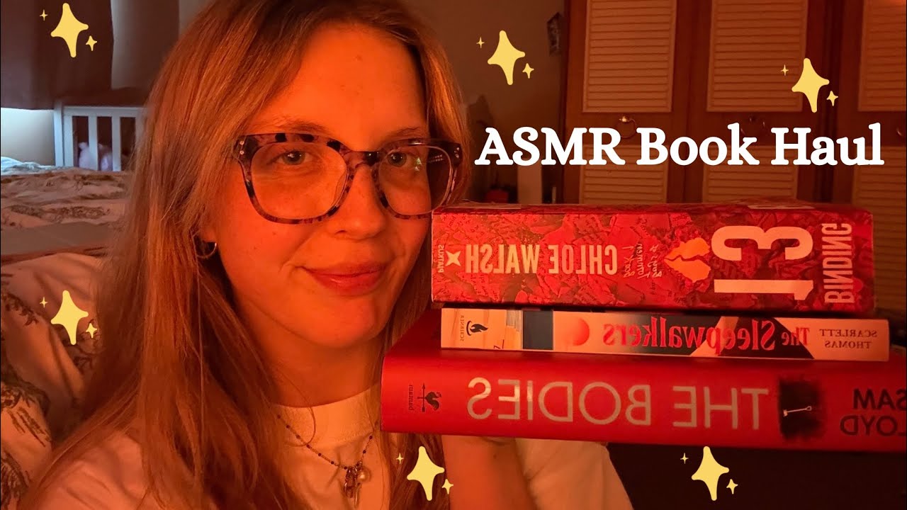 ✨ASMR Book Haul✨