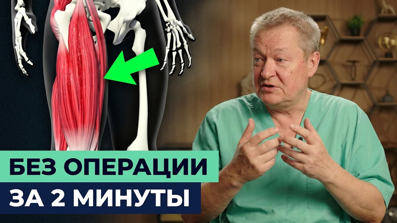 Артроз коленного сустава лечится без операции &mdash; доктор раскрывает правду которую скрывают врачи