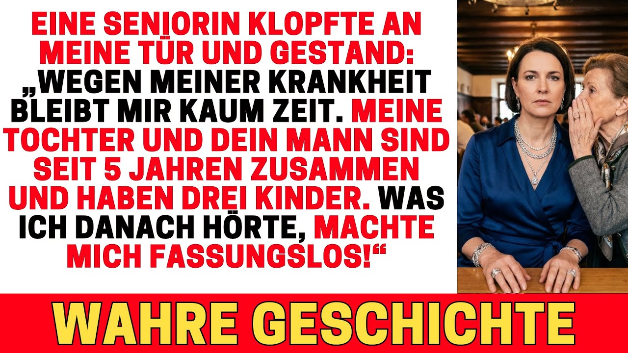 Eine Alte gestand: „Mein Kind liebt deinen Mann. Vor dem Gehen sage ich die Wahrheit.“